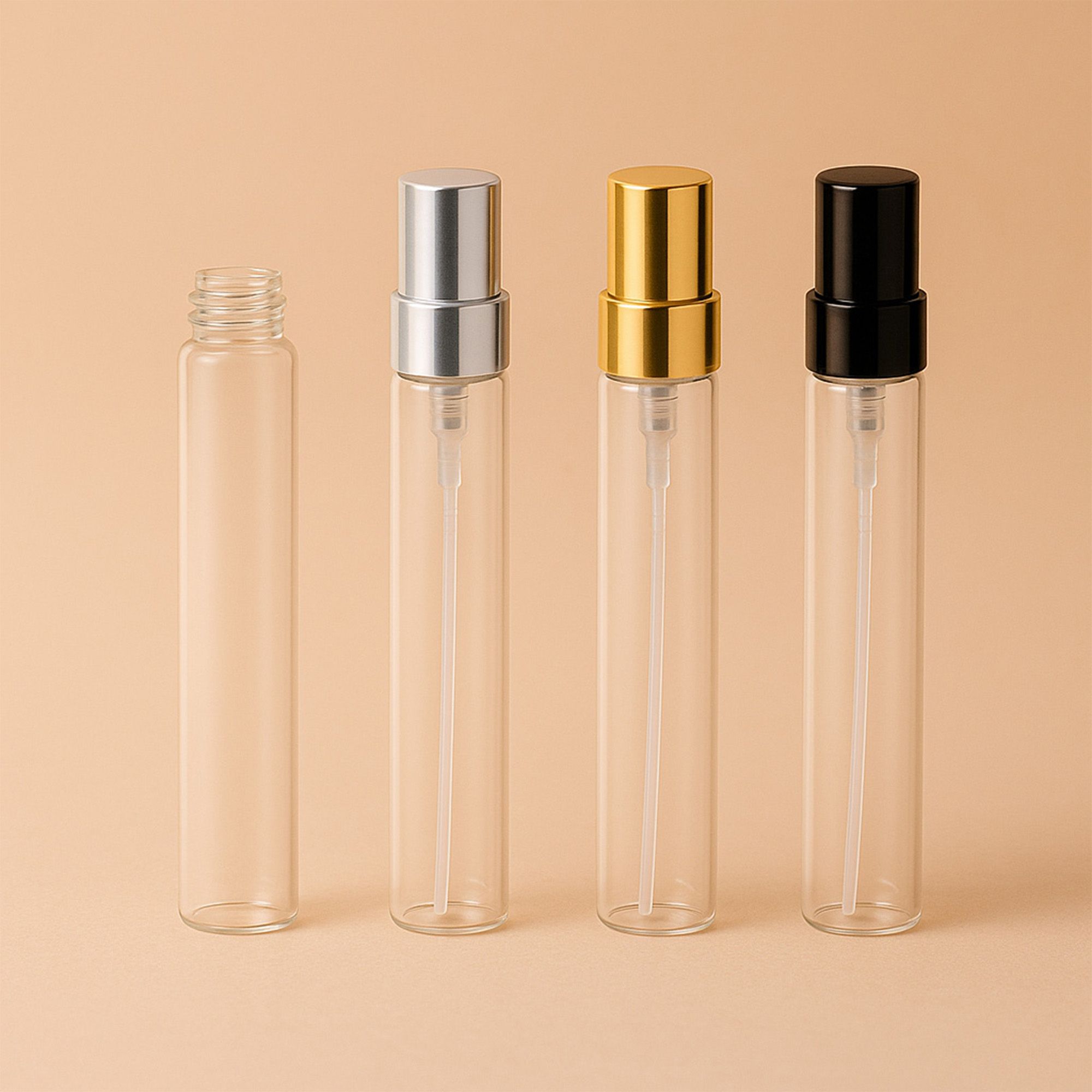 7,5 ml SCREW NECK TESTER SET